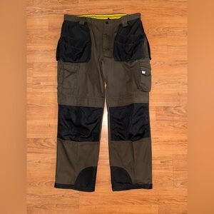 CATERPILLAR CAT Men's Holster Cargo Carpenter Utility Pants 40x32 Tool Pockets